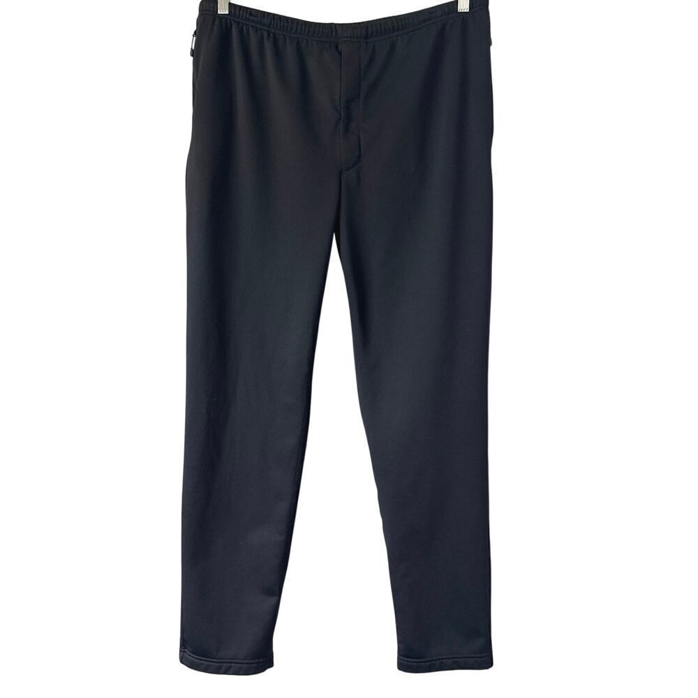 Montbell Men’s XL ClimAPlus Fleece Lined Softshell Pants Black Stretch